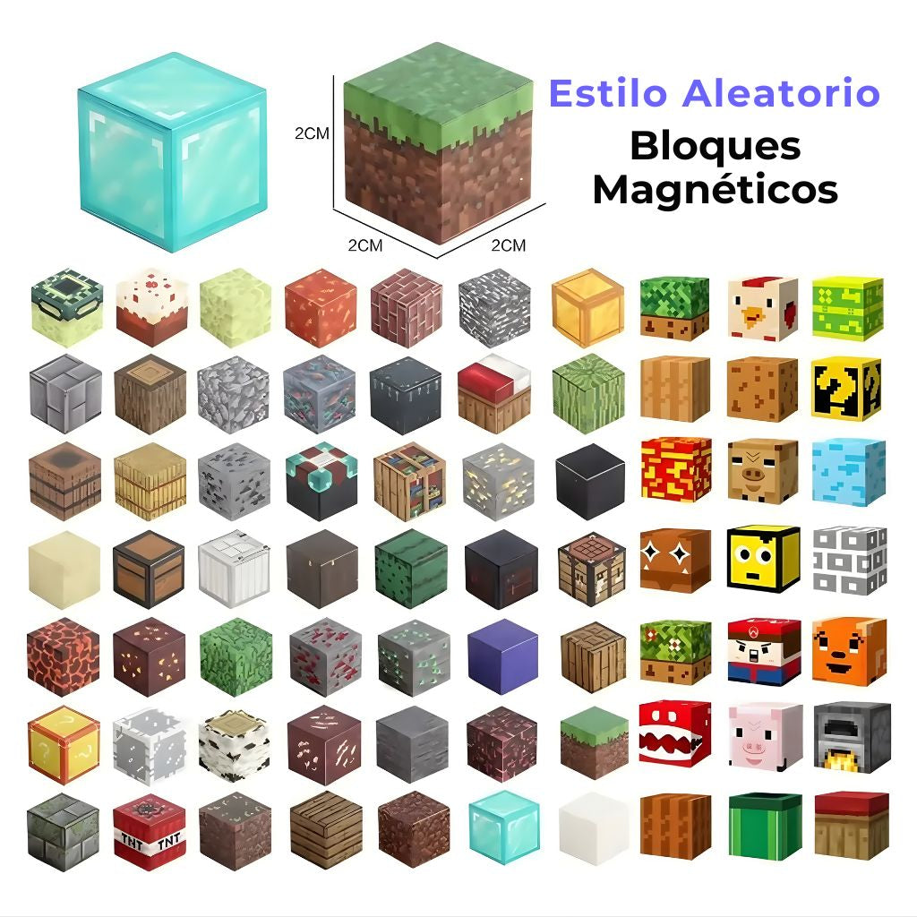 Set de Bloques magnéticos + Pizarra Magic Interactiva de regalo